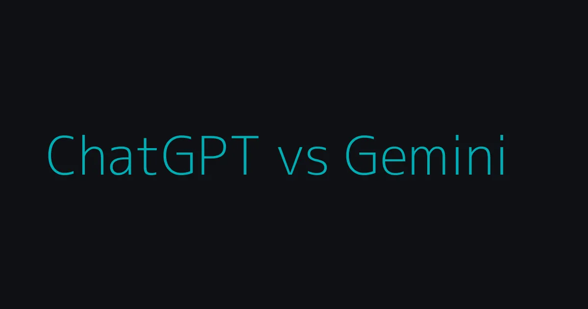 ChatGPT vs Gemini: diferencias y cuál te conviene